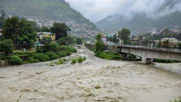 Flash flood hit Sikkim