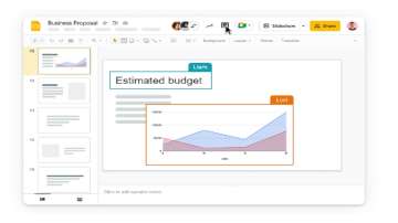 Google, google slide, zoom setting