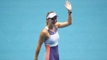 Caroline Wozniacki at Australian Open 2020
