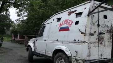 Jammu and Kashmir police van
