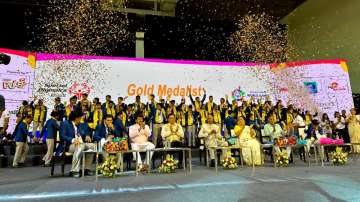 Felicitation ceremony of Special Olympics athletes of India