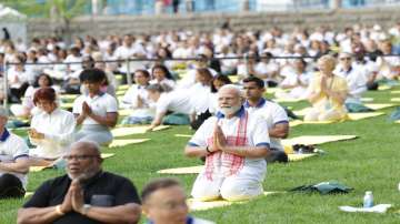 PM Modi, International Yoga Day, New York 