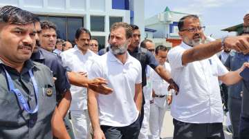 Rahul Gandhi travels to Manipur’s Moirang to visit relief camps