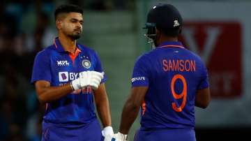 Shreyas Iyer and Sanju Samson