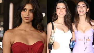 Suhana Khan, Shanaya Kapoor, Ananya Panday