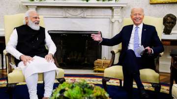 President Joe Biden meeting with Prime Minister Narendra Modi in the Oval Office of the White House on Sept. 24, 2021.