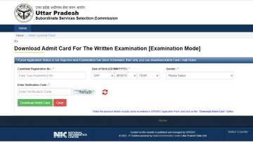UPSSSC VDO Re-exam Admit Card 2023, UPSSSC VDO Re-exam hall ticket 2023 