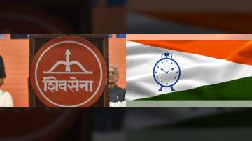 EC has frozon Shiv Sena and NCP party symbols 