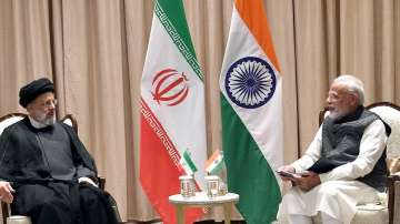 Prime Minister Narendra Modi in a bilateral meeting with President of Iran Ayatollah Sayyid Ebrahim Raisi in Samarkand (FILE)