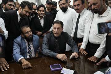 Former Pakistan Prime Minister Imran Khan was ousted from power last year.