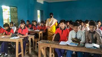 Schools open in Manipur 