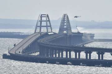 The Kerch bridge was opened in 2018