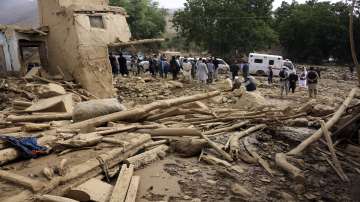 Several houses were damaged in parts of Afghanistan due to extensive flooding.