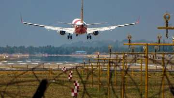 Air India flight from Thiruvananthapuram to Dubai returns