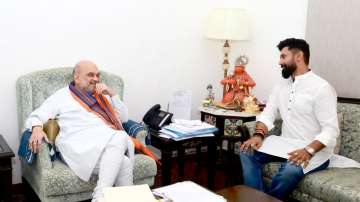 Chirag Paswan calls on Amit Shah