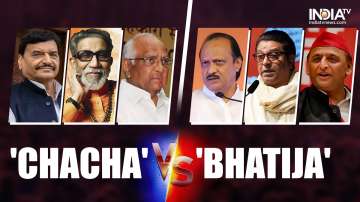 Infamous chacha-bhatija tussles over controlling parties