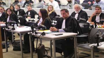 A 12-member jury presided over the trial in Belgium