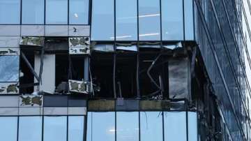 Two blocks of building were attacked by drone in Moscow