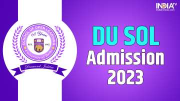 DU SOL PG Admission 2023, du sol admission 2023