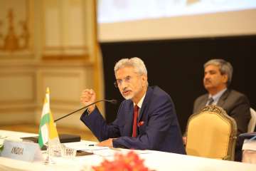 External Affairs Minister S Jaishankar attended the 12th Foreign Minister's meeting on MGC on Sunday