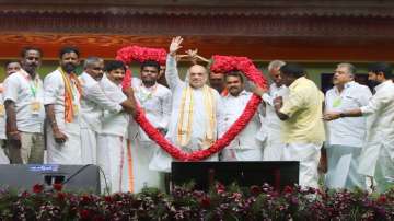 Amit Shah launches En Mann, En Makkal yatra in Tamil Nadu