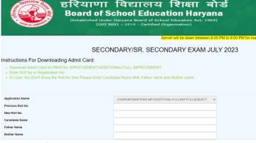 hbse admit card 2023, hbse admit card 2023 class 10, hbse compartment admit card 2023