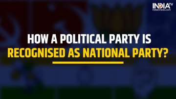 Criteria and benefits of being a national party in India's electoral system