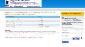  IBPS Clerk Recruitment 2023  notification, IBPS Clerk Recruitment 2023 4546,