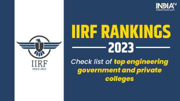 IIRF ranking 2023 list out for government and private engineering colleges