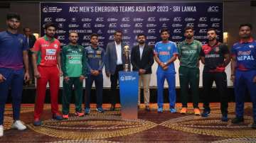 ACC Emerging Cup 2023 team captains