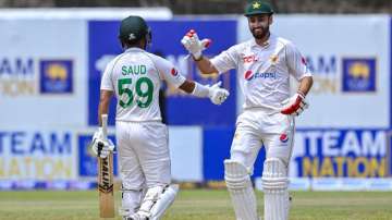 Saud Shakeel won the Player of the Match in the first Test against Sri Lanka