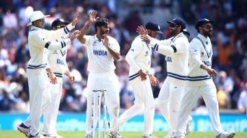 Shardul Thakur during WTC final against Australia last month