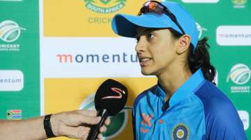 Smriti Mandhana during South Africa tri-series in January 2023