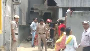 Mother-son killed after building partially collapses in Punjabi Bagh