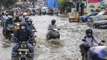 Rains lash parts of Telangana for the second day