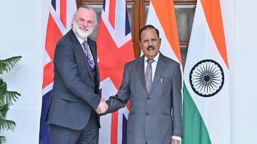 UK's National Security Advisor Tim Barrow meets NSA Ajit Doval in Delhi.