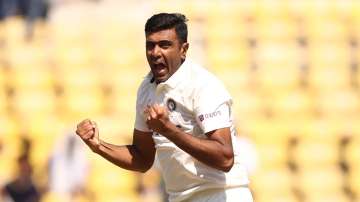 R Ashwin was on fire on the first day of the first Test between India and West Indies