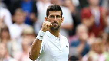 Novak Djokovic began his Wimbledon 2023 campaign with a win in the first round against Pedro Cachin