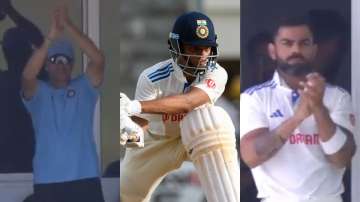Yashasvi Jaiswal smashed his maiden fifty in Test cricket on debut