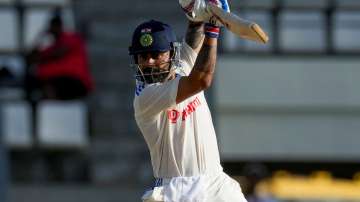 Virat Kohli stayed unbeaten on 36 after stumps on Day 2 of the first Test against West Indies