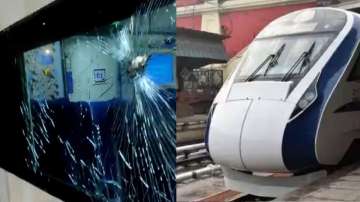 On several occasions, some miscreants targeted the semi-high-speed trains with stones