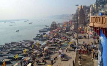 Ganga ghat in Varanasi 