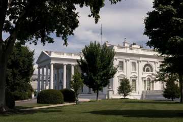 The White House was temporarily evacuated on Sunday after the suspicious powder was found.