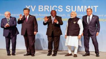 Leaders during BRICS Summit