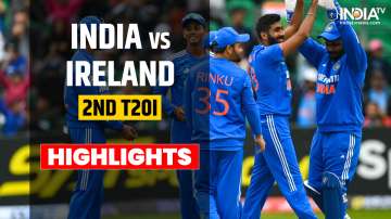 IND vs IRE 2nd T20I Highlights