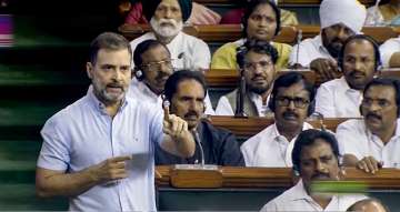 Rahul Gandhi in Lok Sabha