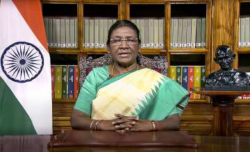 President Droupadi Murmu addresses the nation on the eve of the 77th Independence Day.