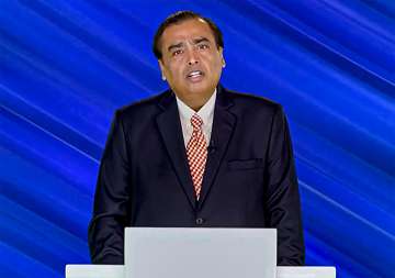 Businessman Mukesh Ambani