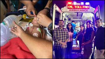 A team of five doctors managed to revive a 2-year-old toddler who suffered a cardiac arrest mid-flight