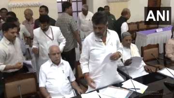 Karnataka CM chaired all parties meeting